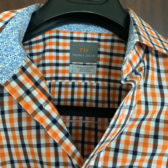 Thomas Dean Button Down - Picture 2 of 3